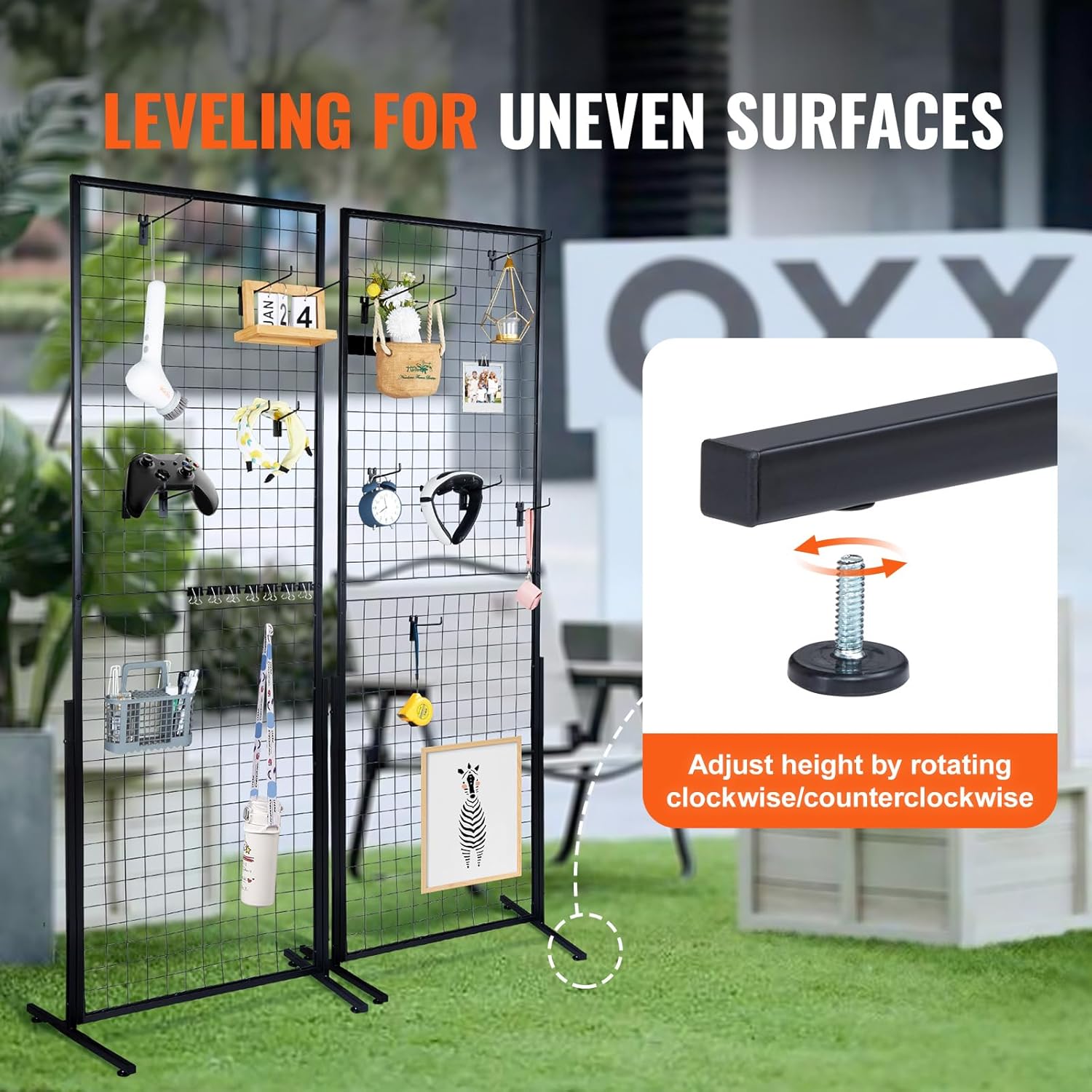 VEVOR 2x56 Gridwall Panels Tower 2 Packs