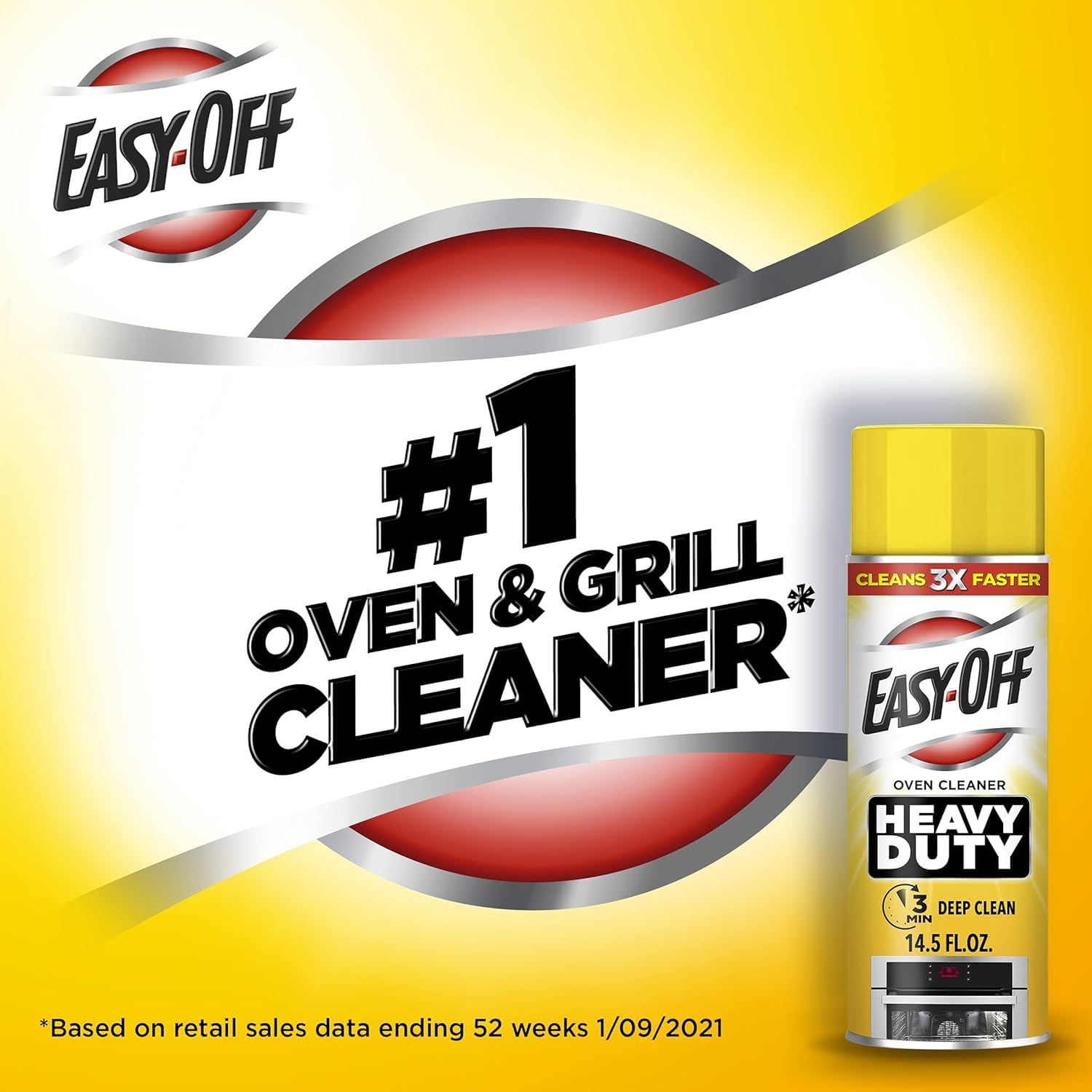 Easy-Off Professional Oven Grill Cleaner 144 Oz