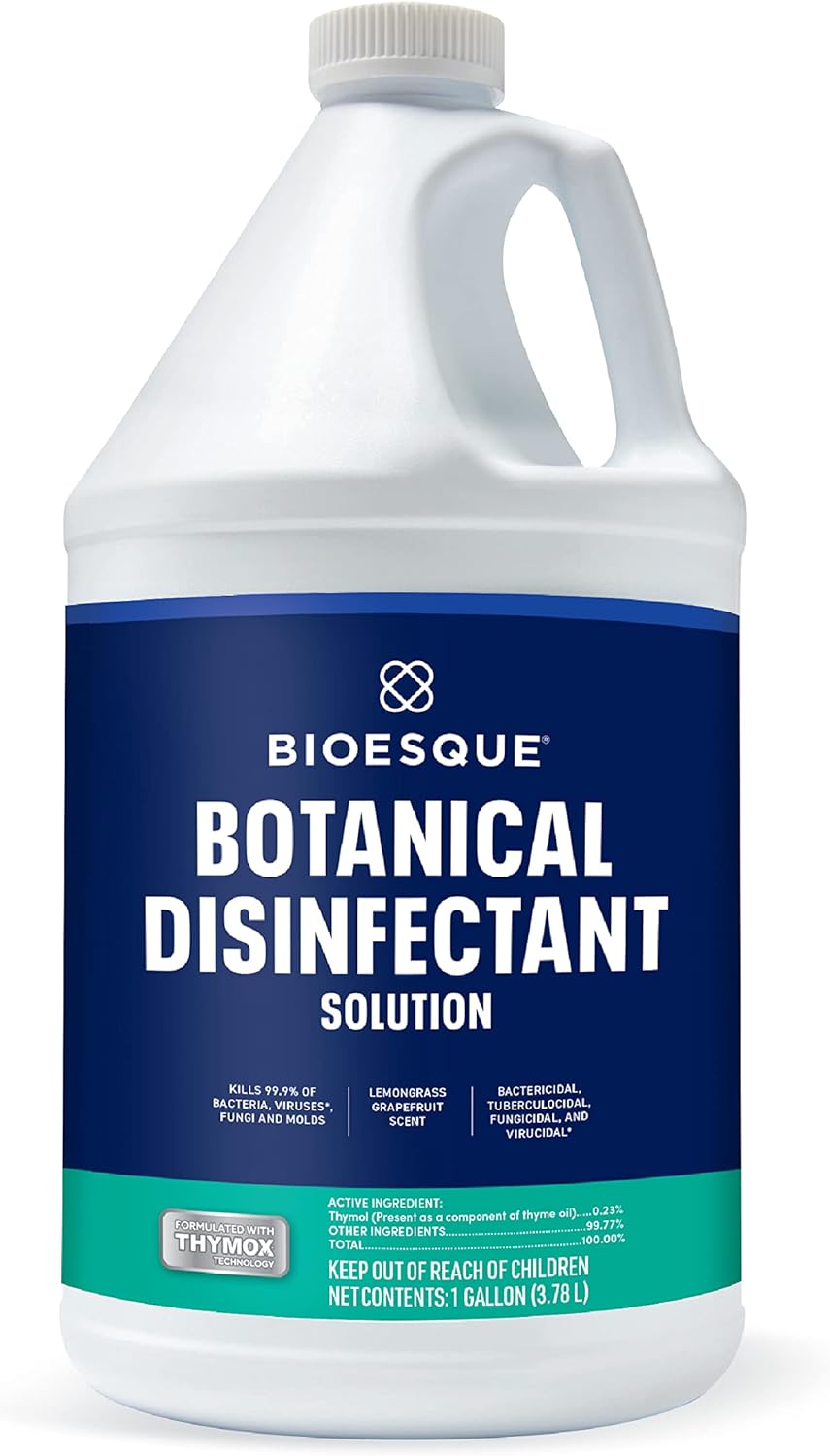 Bioesque Botanical Disinfectant Solution 1 Gallon Pack of 4
