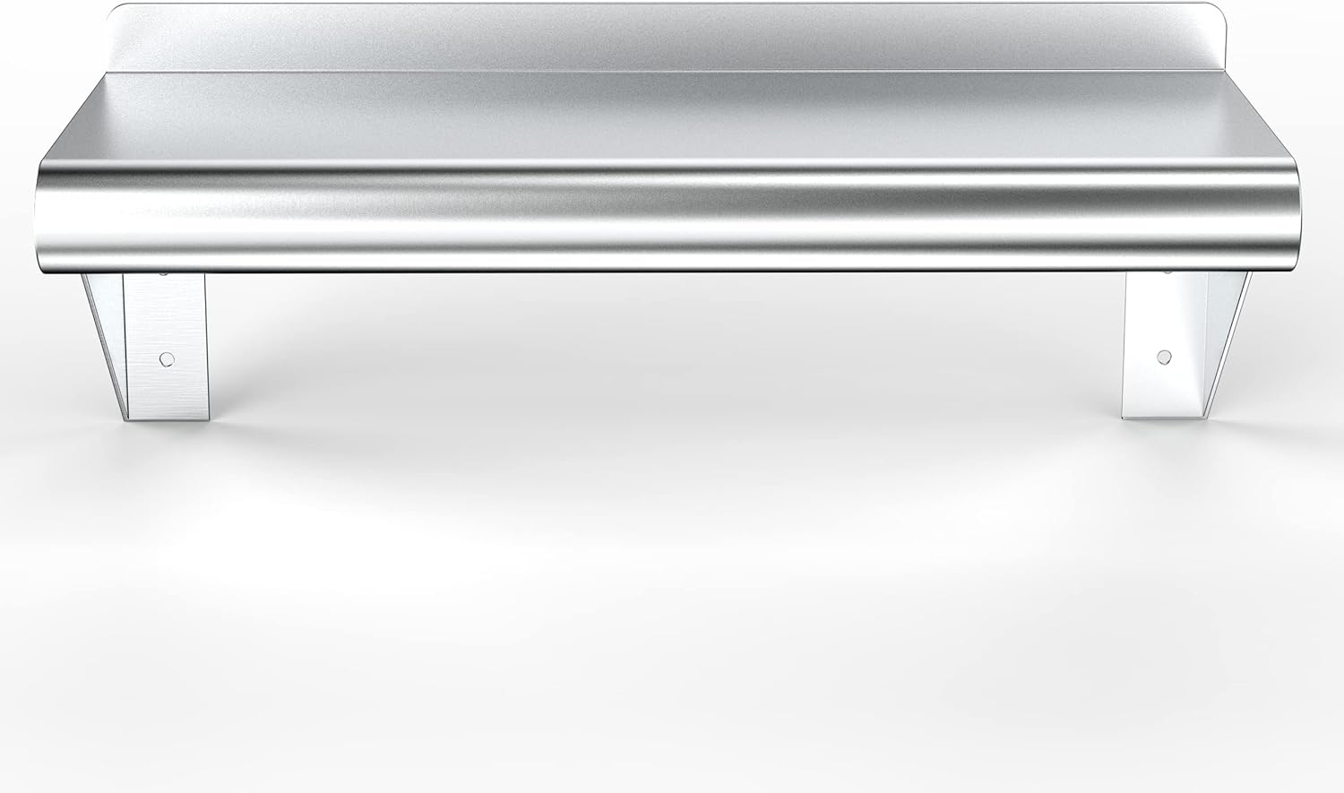 AmGood 8 X 16 Stainless Steel Wall Shelf NSF Certified