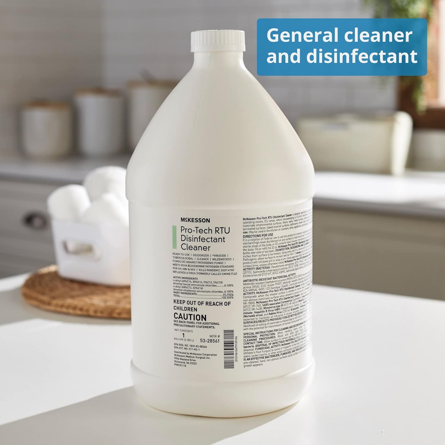 McKesson Pro-Tech Surface Disinfectant Cleaner 1 Gallon