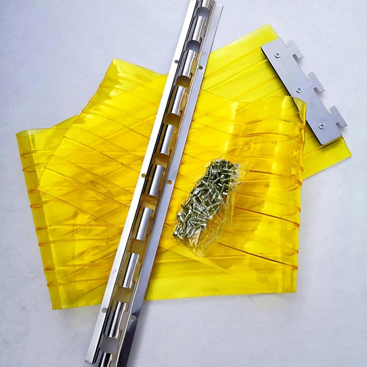 Yellow PVC Door Curtain for Commercial Entry Doors