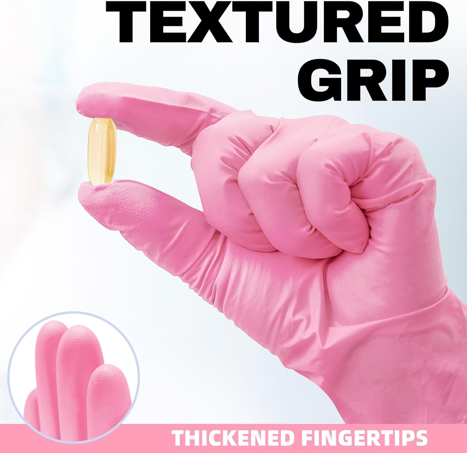 Beastek Nitrile Exam Gloves 100 Pcs Powder-Free Latex-Free