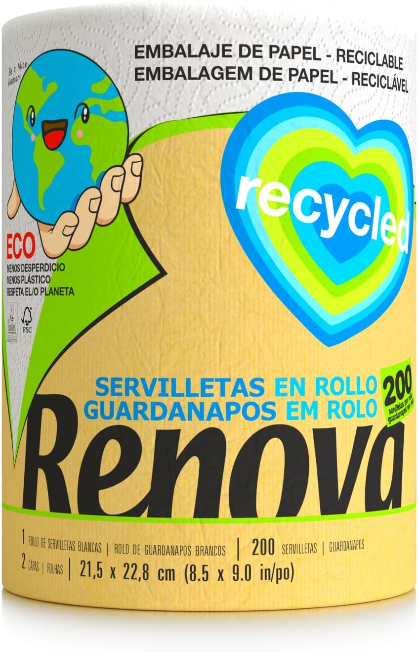 Renova Gigaroll Organic Paper Towels - 1 Gigaroll