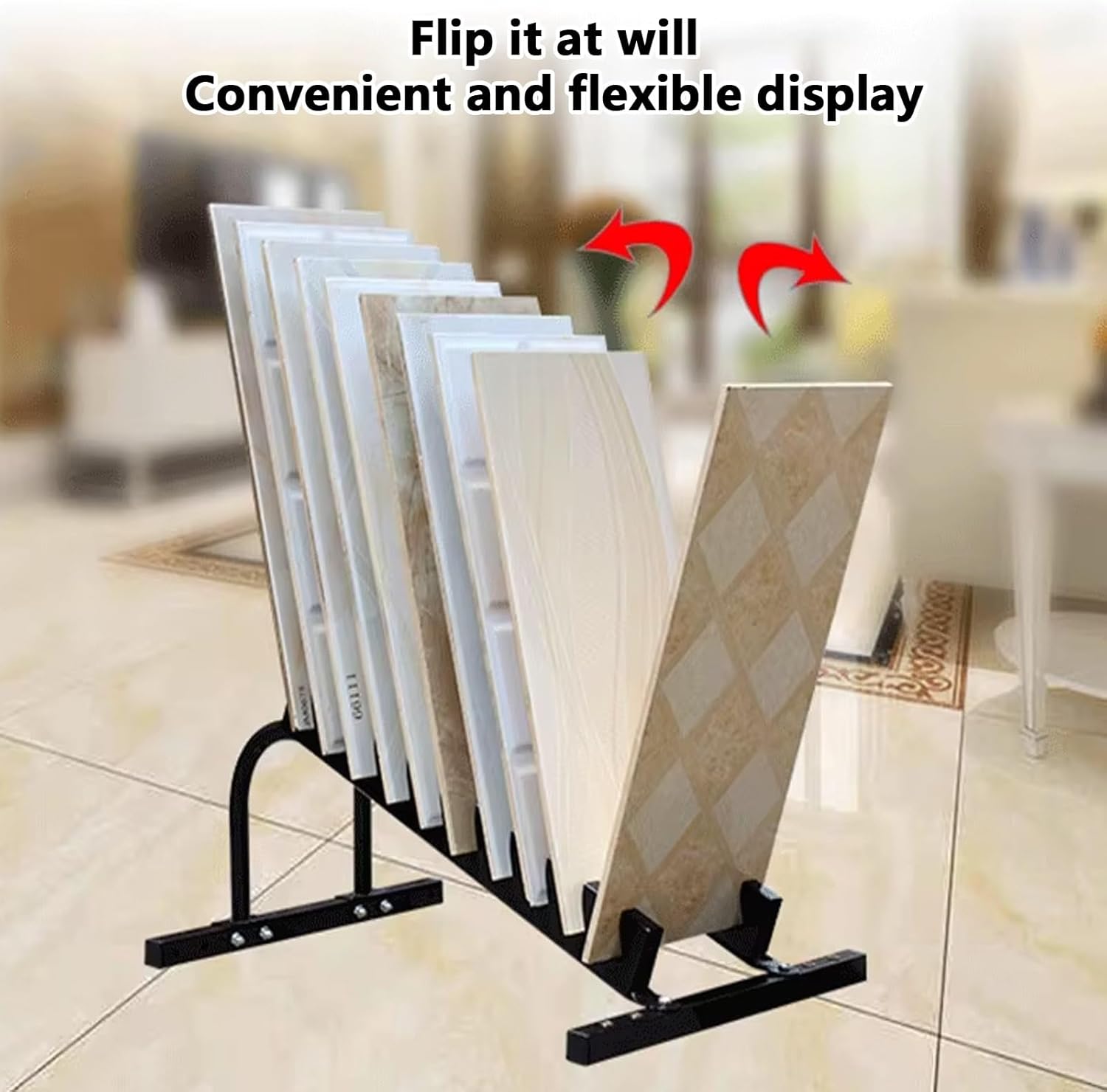 Floor Sample Holder for Craft Exhibitions
