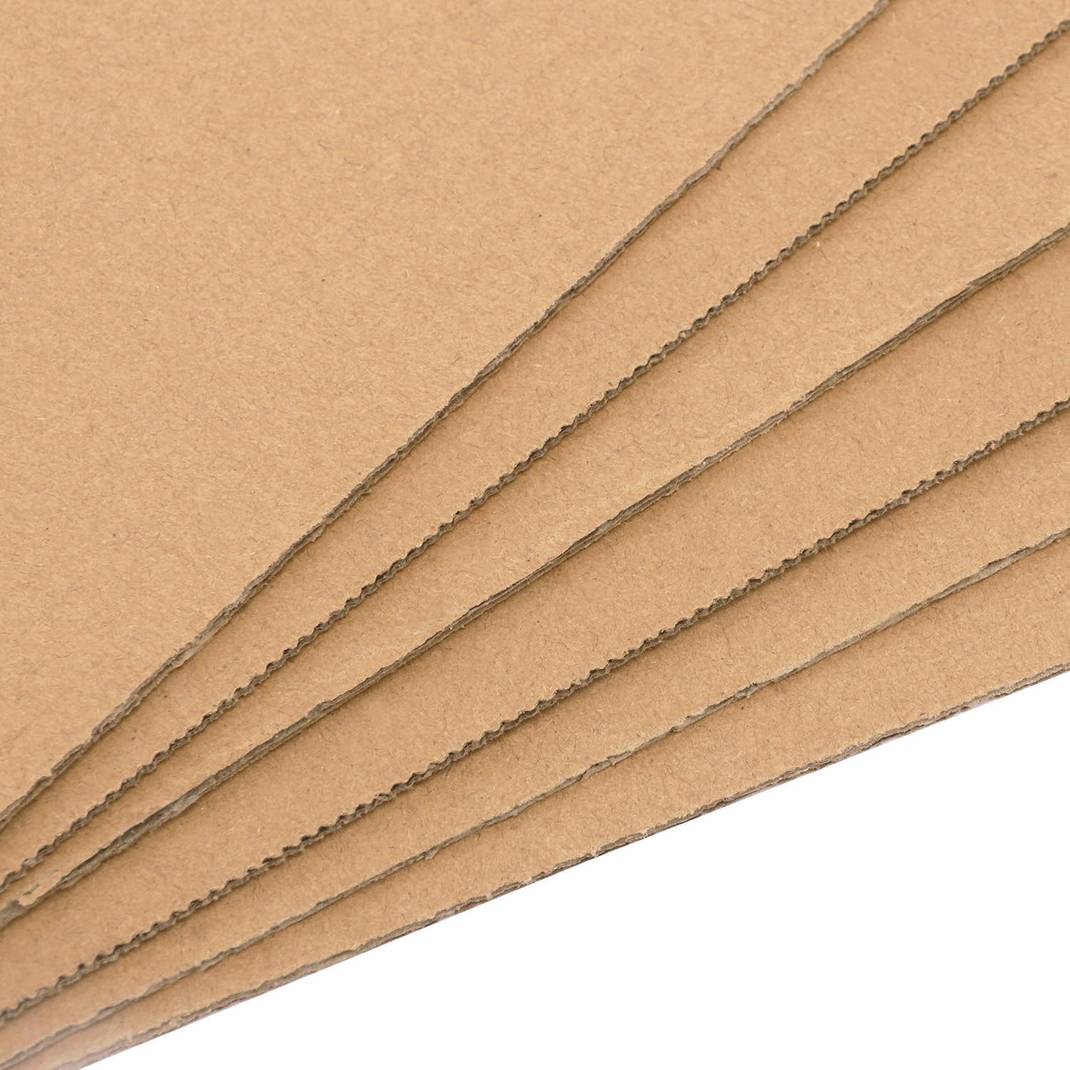 100 Pack 85x11 Corrugated Cardboard Sheets for Packaging
