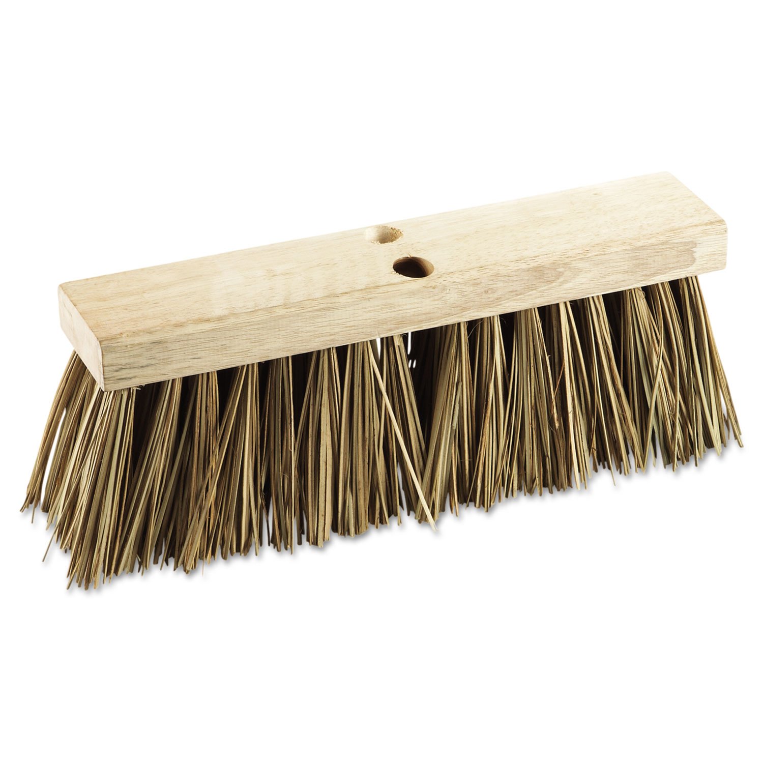 Boardwalk BWK71160 625 In Palmyra Fiber Bristles 16 In Brush Street Broom Head Brown