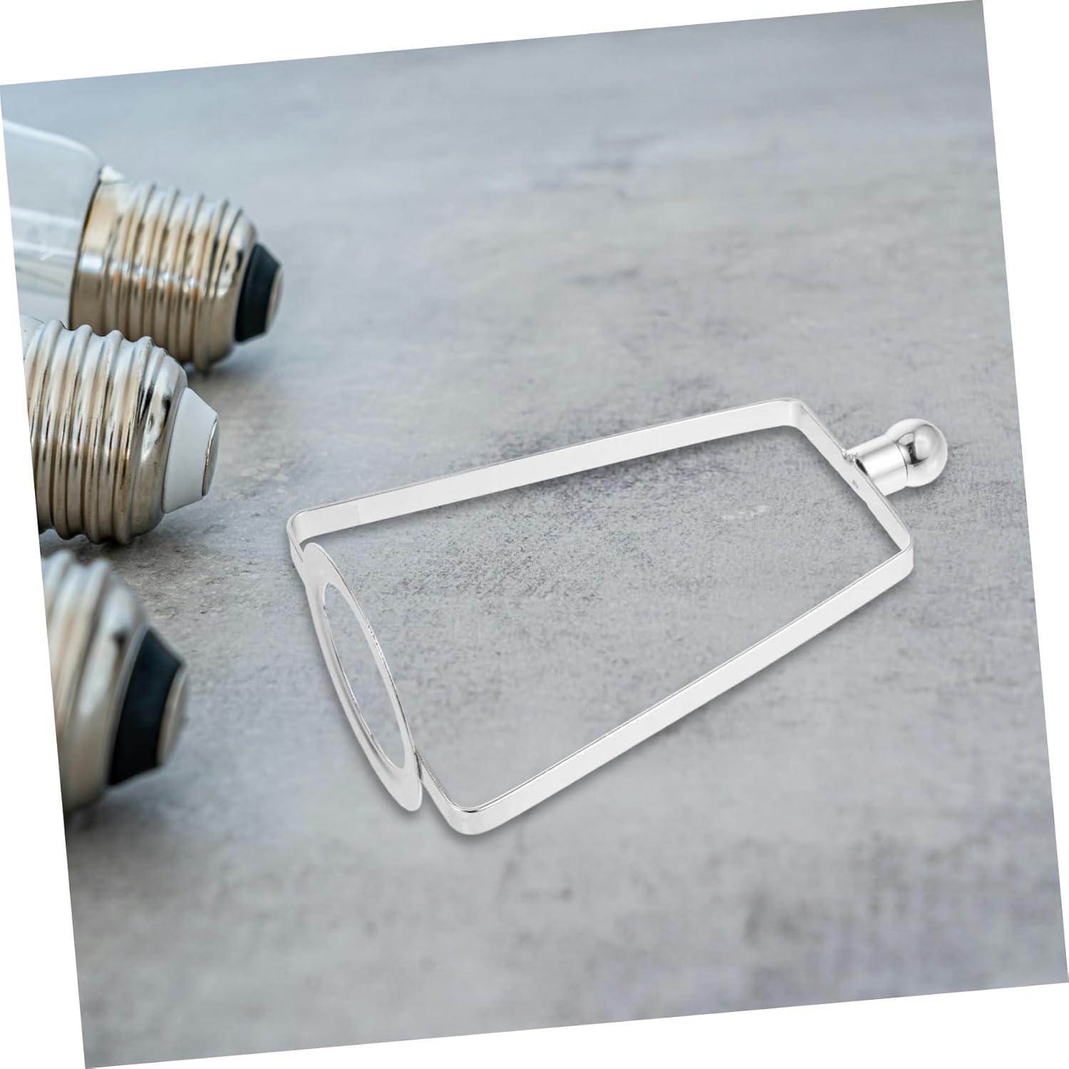 Crystal Lamp Stand for DIY Harp Lamp Shade Frame Adapter