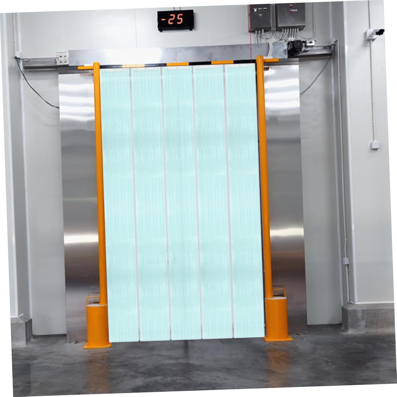 MAGICLULU Doorway Strip Curtain Roll Up PVC Partition Door Curtain