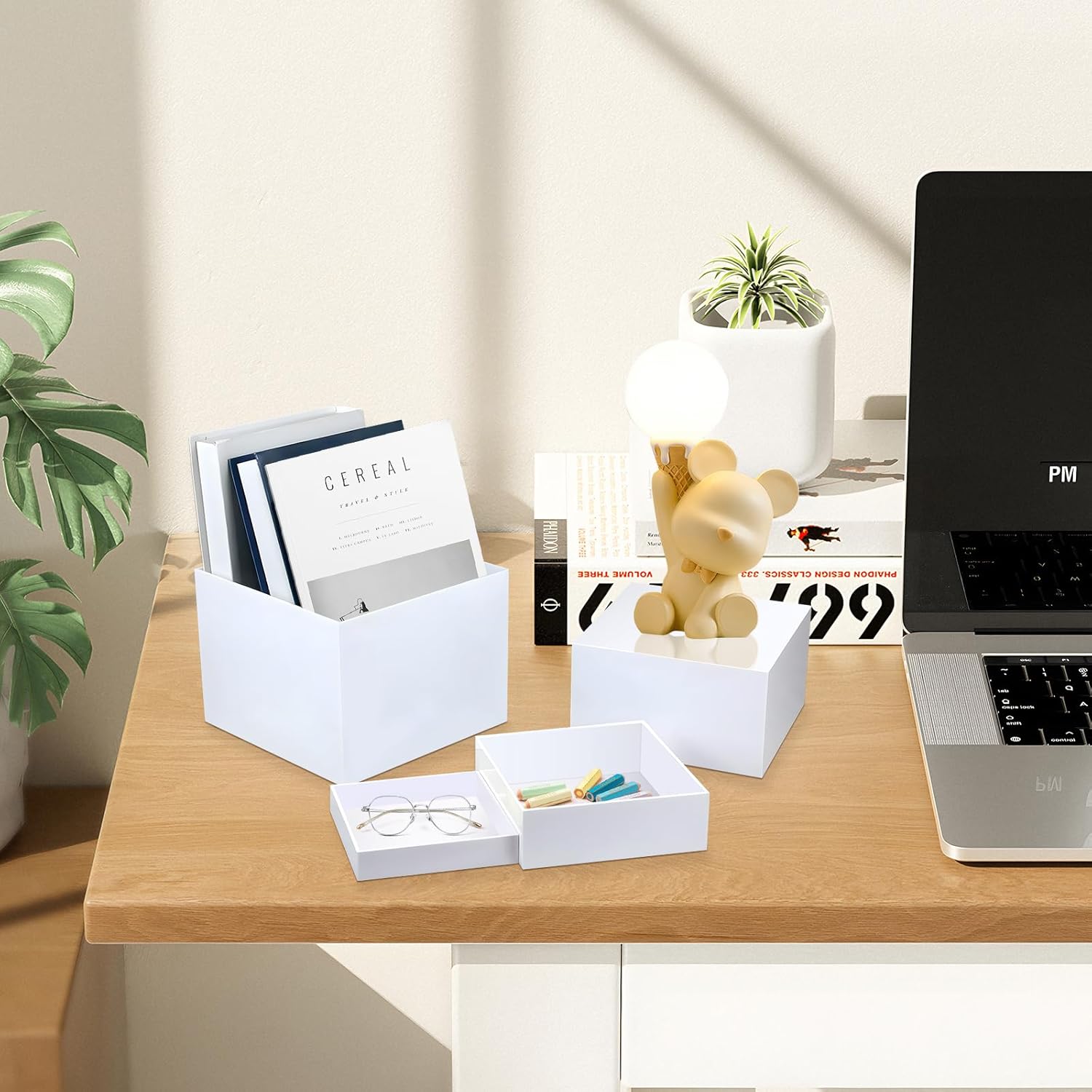 Fantasyon Buffet Risers 8 Acrylic Cube Display Stands