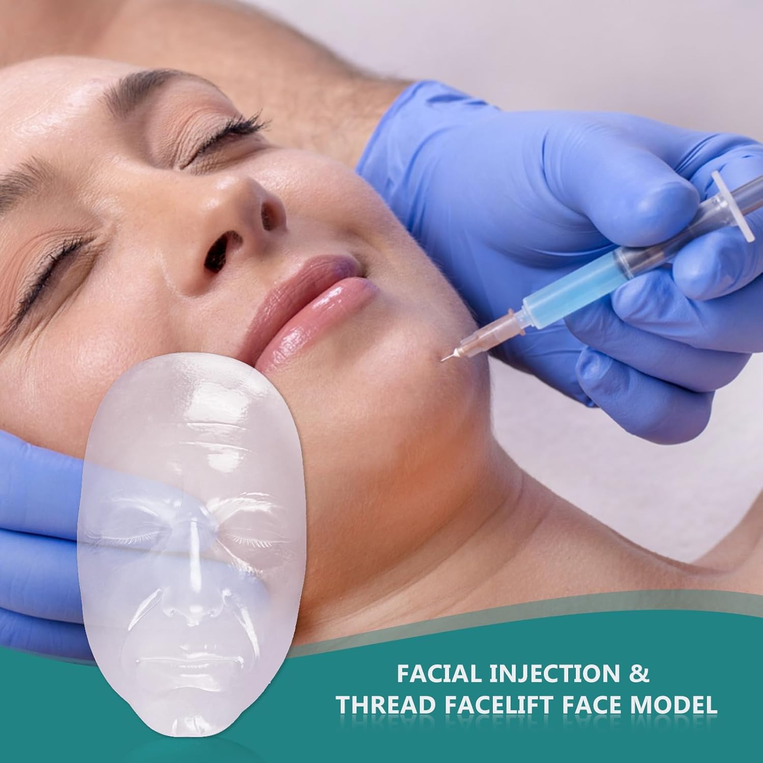 Skillssist Injection Training Mannequin Face Model