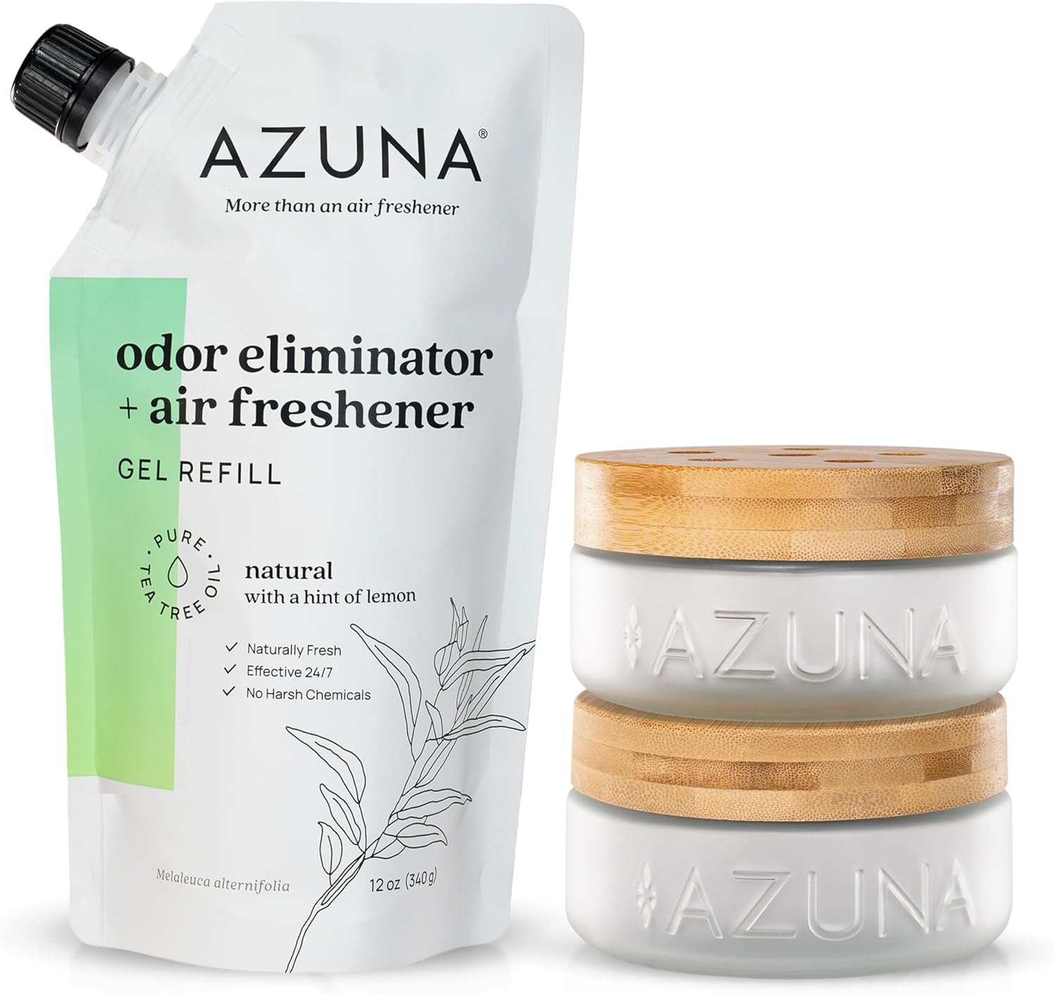 Azuna Air Freshener Odor Eliminator 2 Room Kit 1