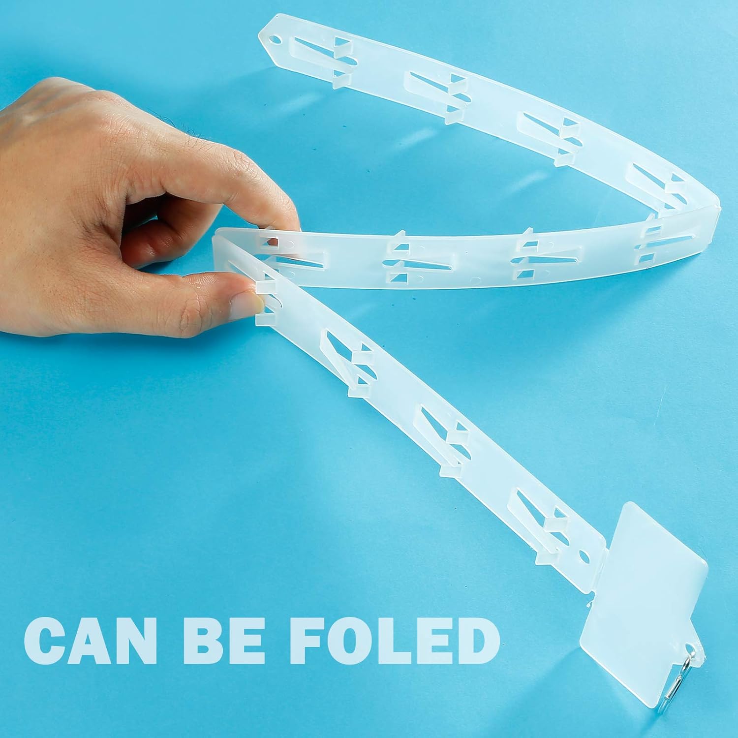 10 Piece Hanging Display Strips with Hooks