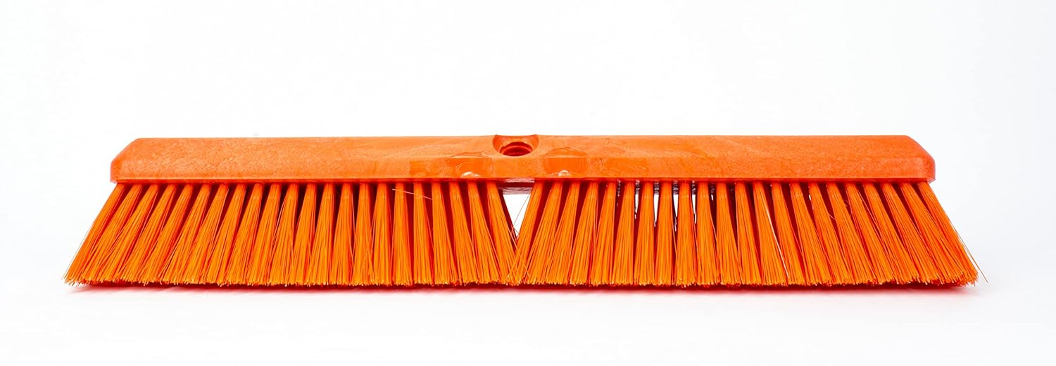 Sparta Omni Sweep Plastic Broom Head 18 Inches Orange