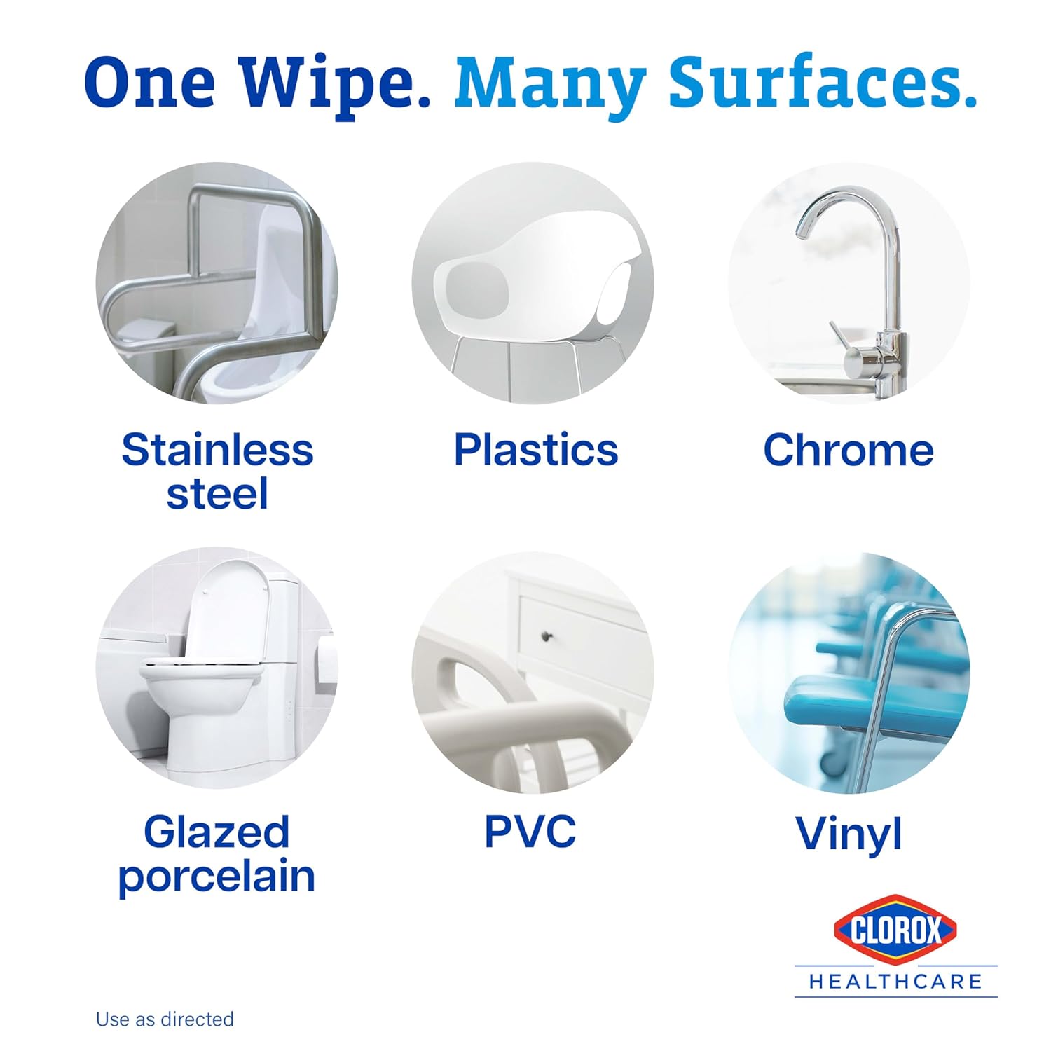 Clorox Healthcare VersaSure Cleaner Disinfectant Wipes 150 Count