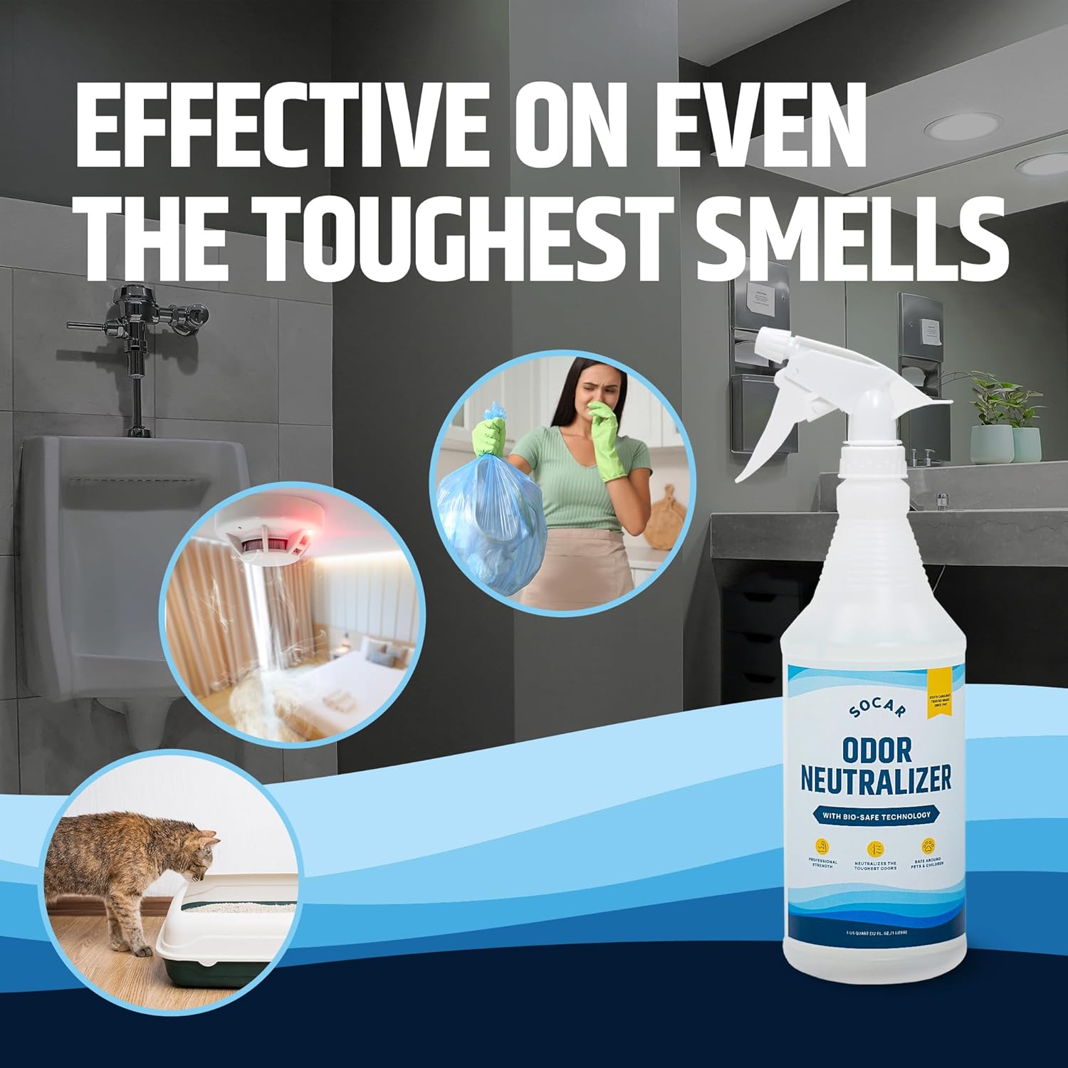 SOCAR Odor Neutralizer 32oz Liquid Spray