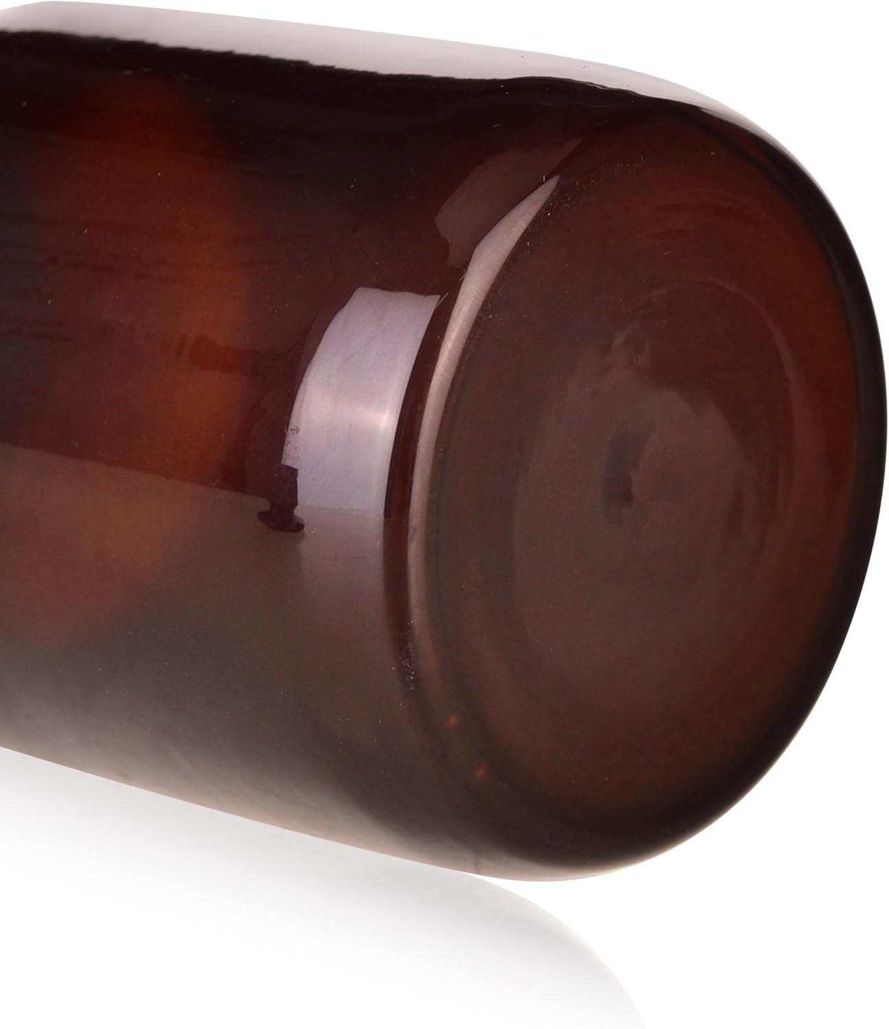 Amber Glass Reagent Bottle With Ground Stopper 125ML