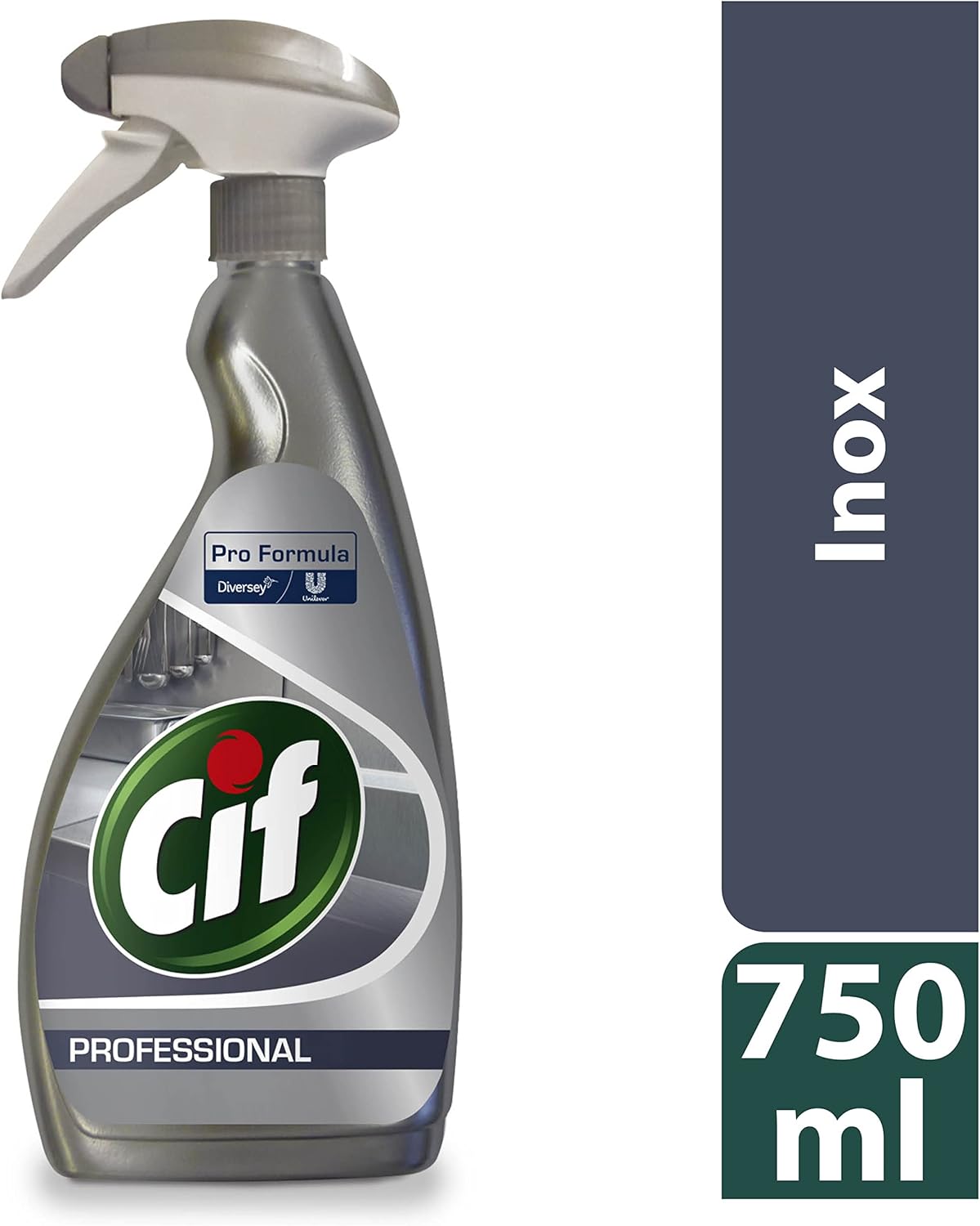 Cif Professional Stainless Steel Liquid Cleaner 750 ml