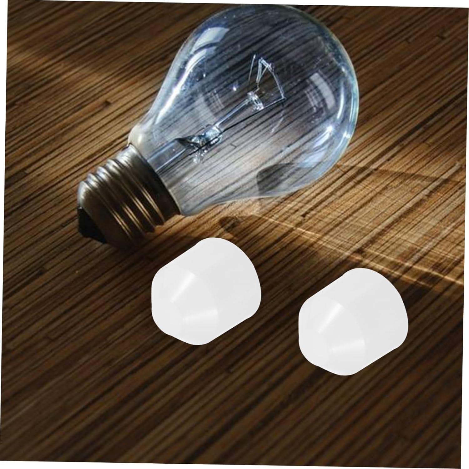 Artibetter 50 Pcs E27 Lamp Socket Caps Decorative Covers
