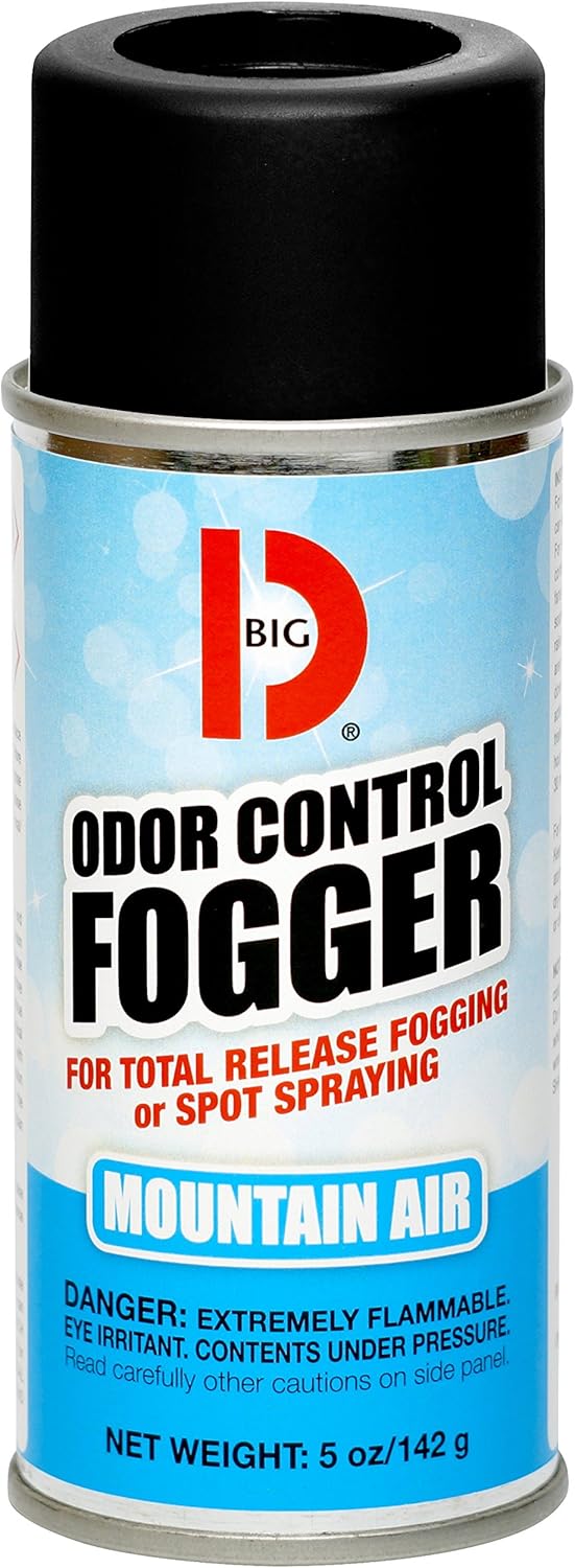 Big D 344 Odor Control Fogger - 5 Oz Pack of 12