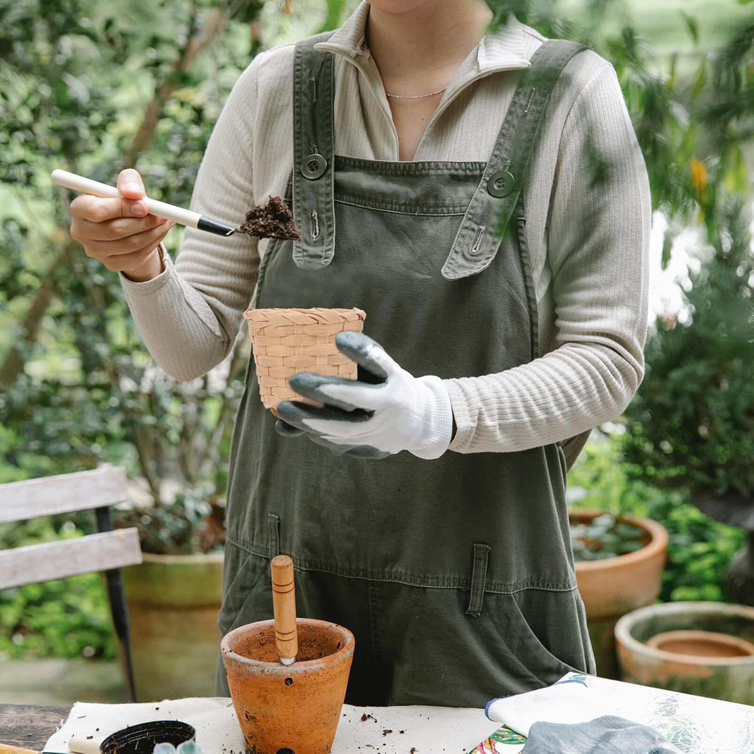 DOITOOL 20pcs Mini Woven Storage Baskets for Home Decor and Party Favors