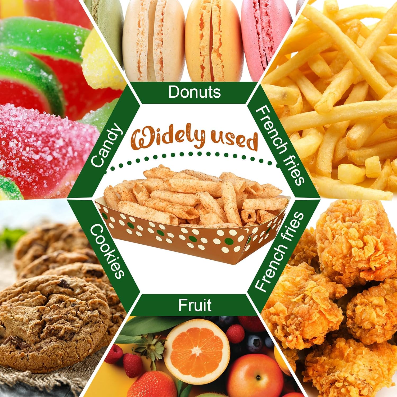 Zhehao 100 Pcs Mexican Snack Trays for Cinco de Mayo Party