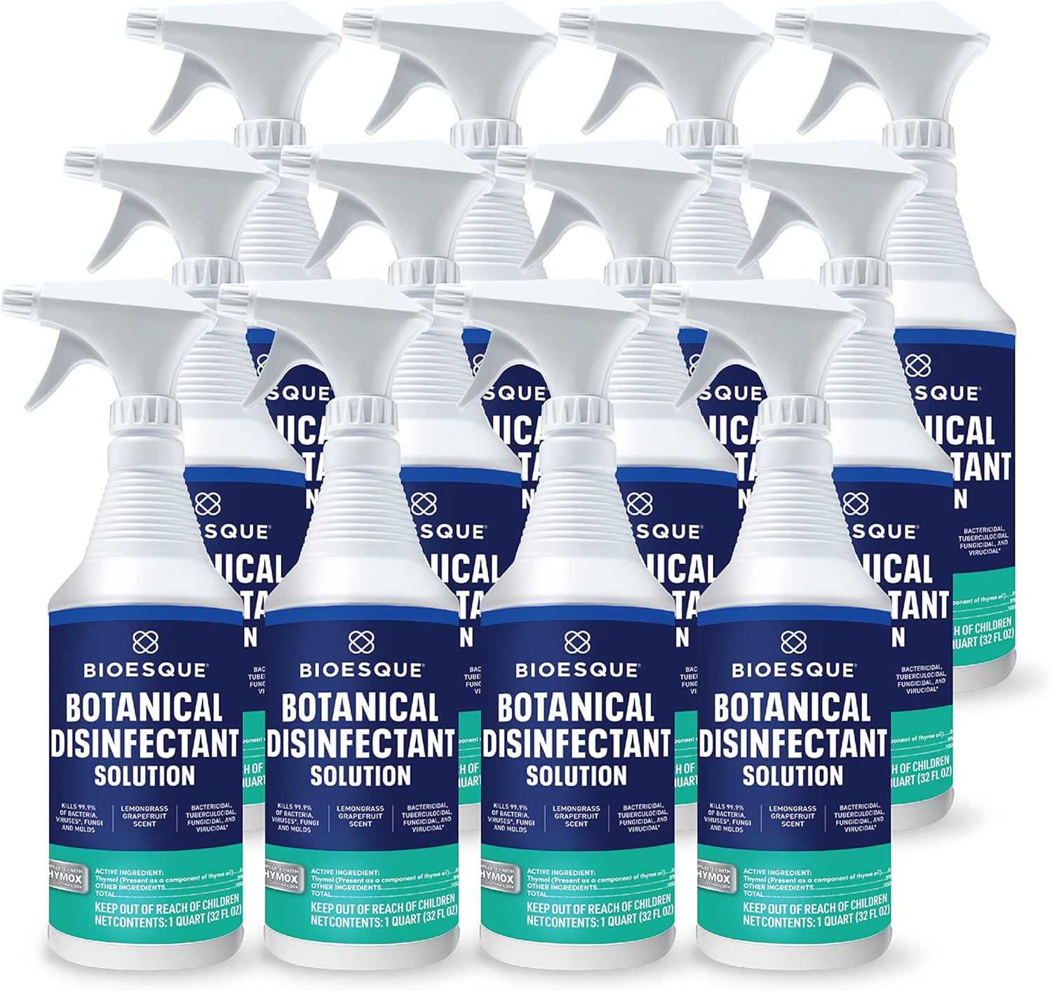 Bioesque Botanical Disinfectant Solution 32 Fl Oz Pack of 12