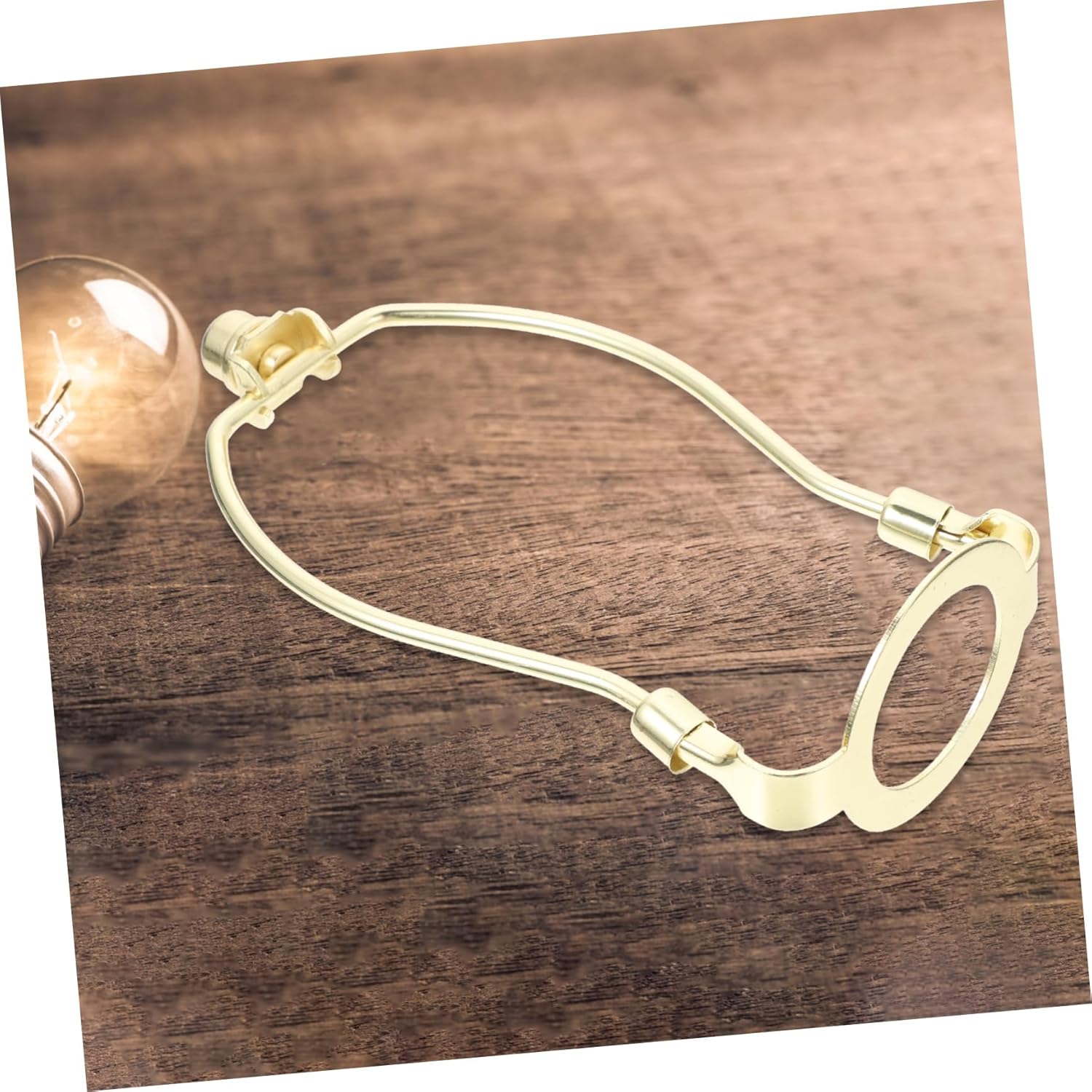 1set Heavy Duty Lamp Harp Bracket Adapter for Table and Floor Lamps