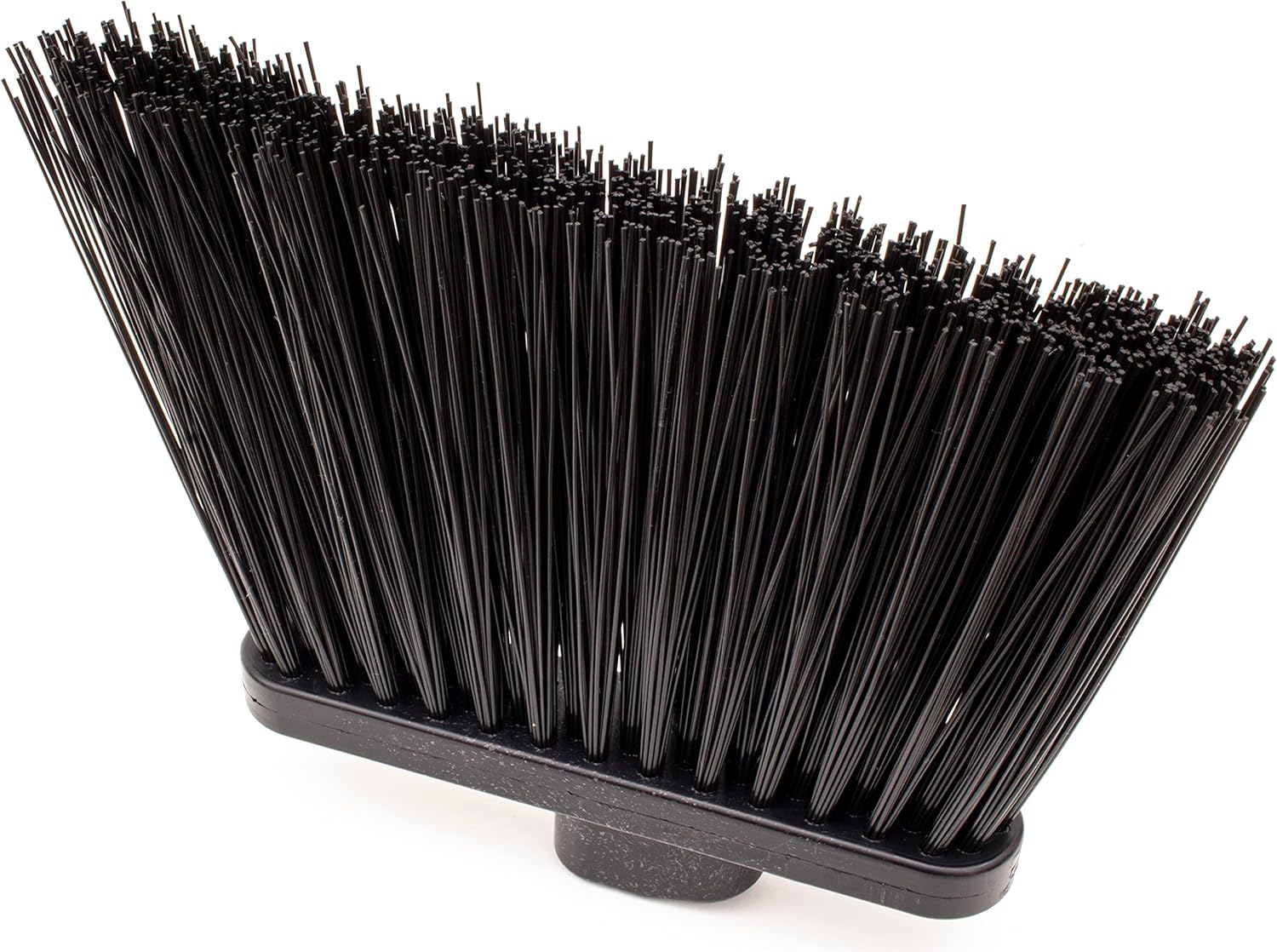 SPARTA 12 Inch Angled Plastic Broom Head Black