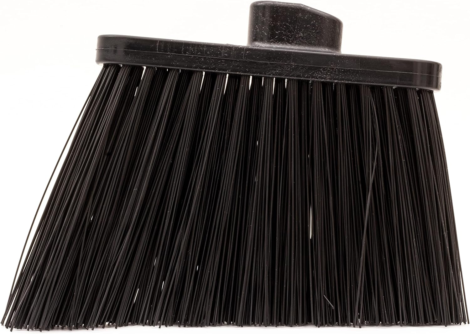 SPARTA 12 Inch Angled Plastic Broom Head Black