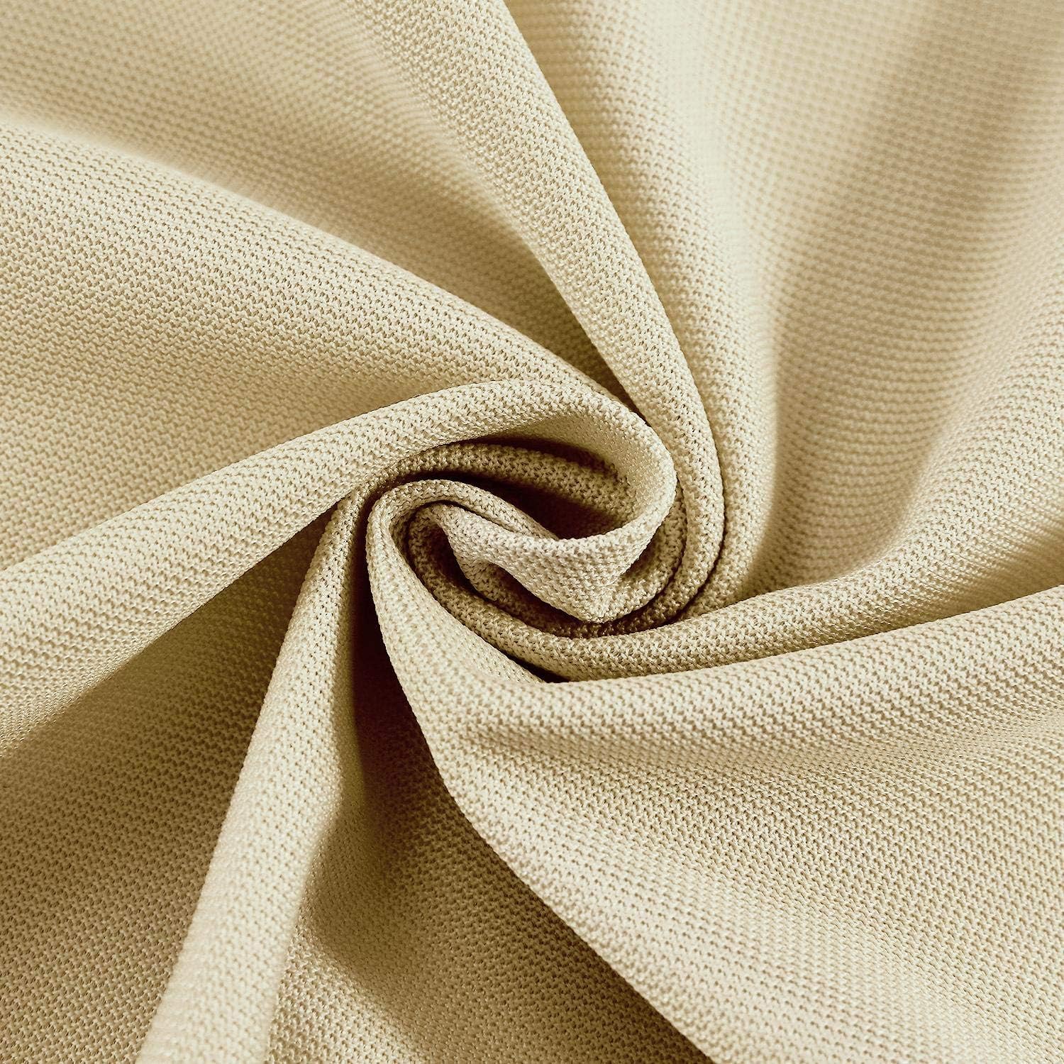 Cololeaf 5ft Wide x 7ft Tall Nickel Grommet Privacy Curtain
