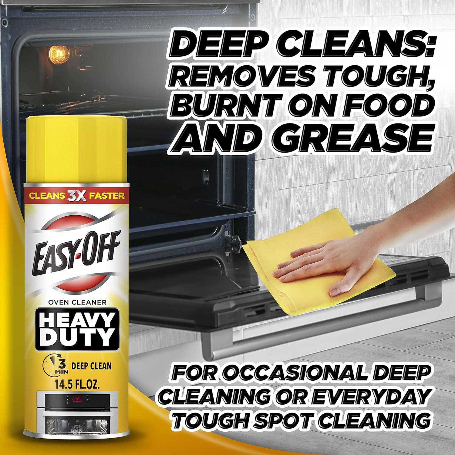 Easy-Off Professional Oven Grill Cleaner 144 Oz