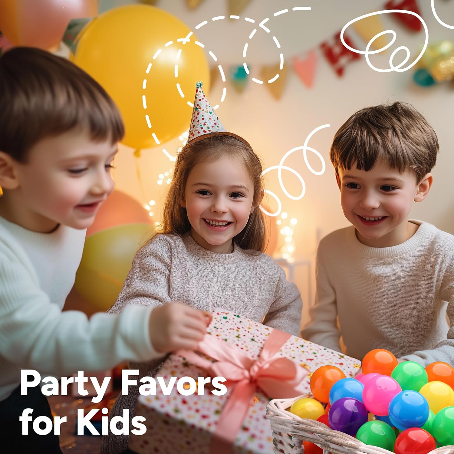 2 Inch Empty Colored Round Capsules 50 Pcs Bulk 7 Colors