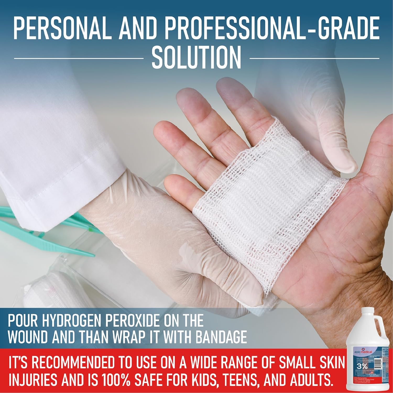 3 Hydrogen Peroxide USP Solution 1 Gallon