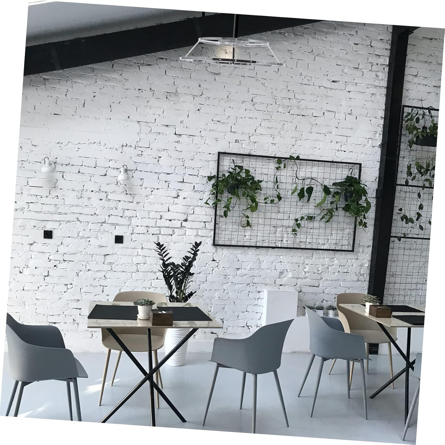 DOITOOL DIY Lampshade Frame for Pendant Lights Custom Home Decor Accessory Easy Assembly