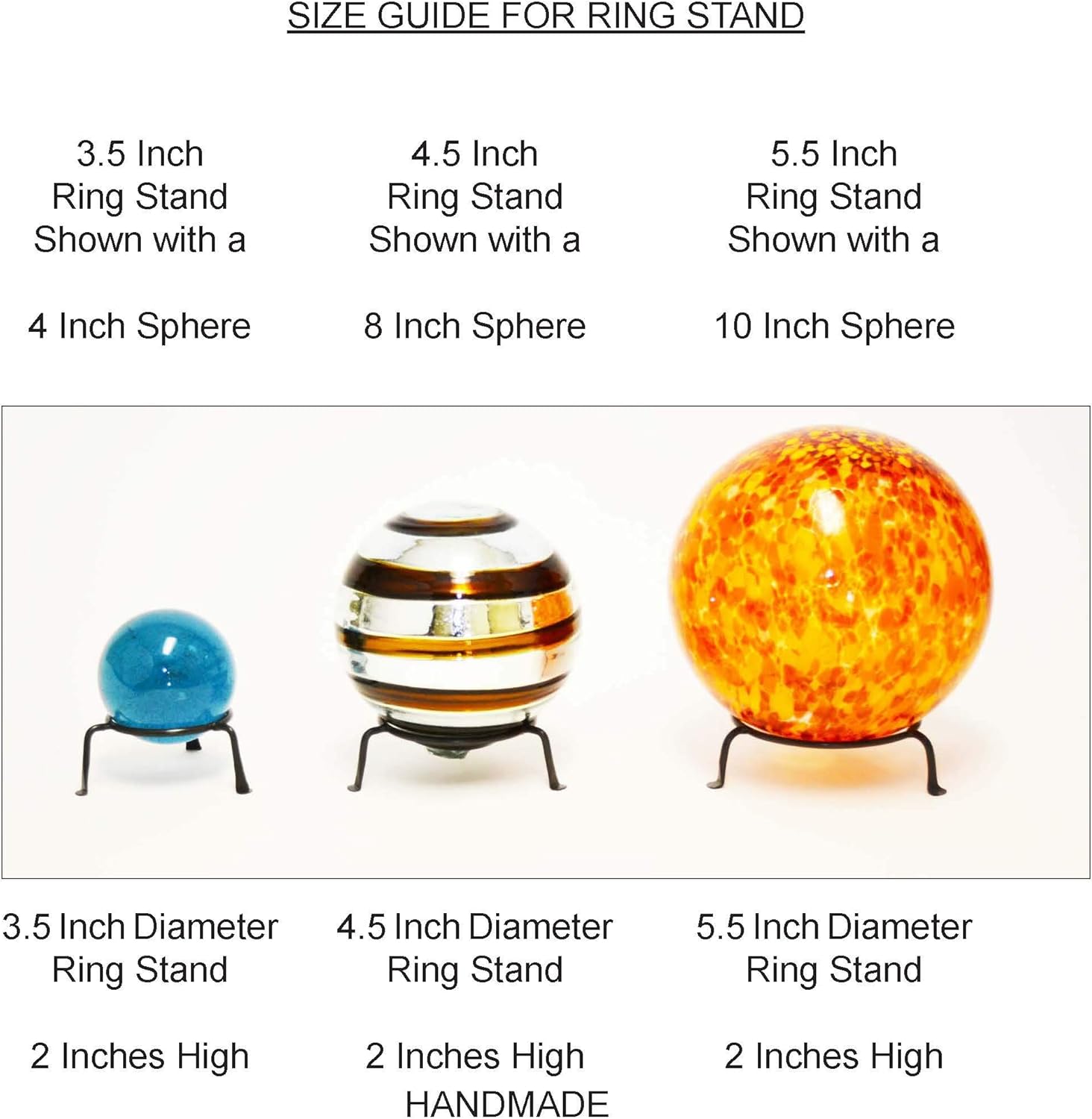 Laredo 55 Inch Round Iron Display Stand Pair