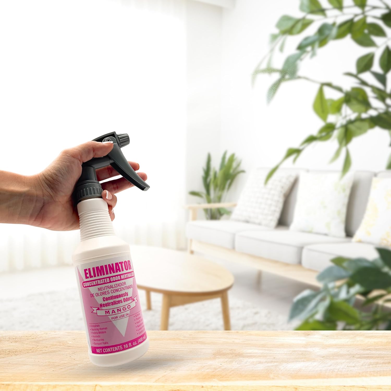 Eliminator Industrial Strength Air Freshener with Mango Scent
