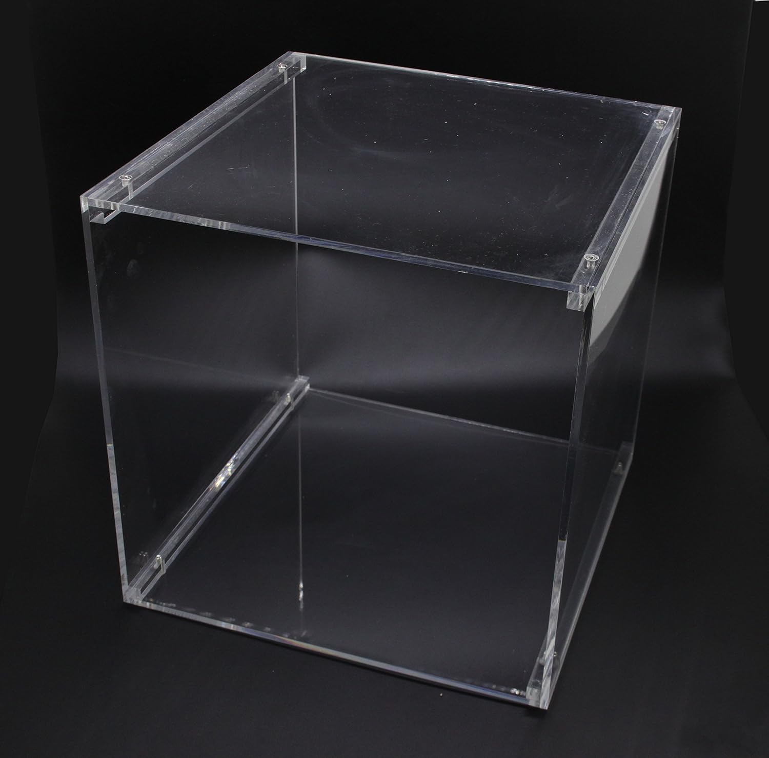 FixtureDisplays 4-Sided Cube Display for T-Shirts and More